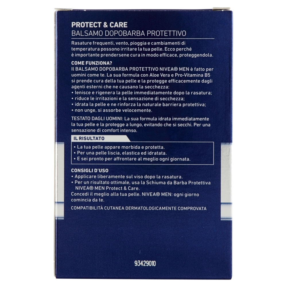Nivea Men Protect & Care Balsamo Dopobarba Protettivo 100 ml